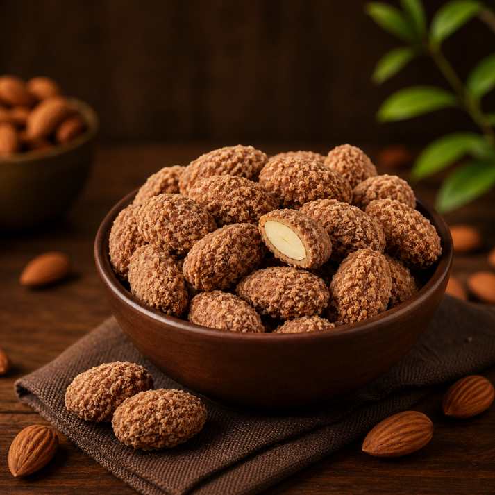 amandes enrobées