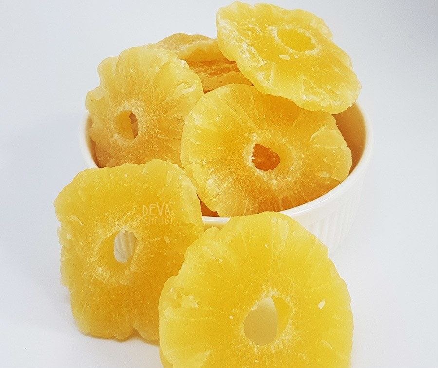 أناناس مجفف 120dh/kg